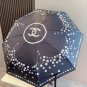 CHANEL Triple Fold Automatic Folding Umbrella Made from Taiwan Imported UV Protective U_748
