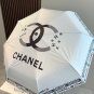 CHANEL Triple Fold Automatic Folding Umbrella Made from Taiwan Imported UV Protective U_751