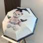 CHANEL Triple Fold Automatic Folding Umbrella Made from Taiwan Imported UV Protective U_1765