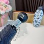 CHANEL Triple Fold Automatic Folding Umbrella Made from Taiwan Imported UV Protective U_2348