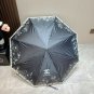 CHANEL Triple Fold Automatic Folding Umbrella Made from Taiwan Imported UV Protective U_2371