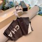 CHANEL Triple Fold Automatic Folding Umbrella Made from Taiwan Imported UV Protective U_5896
