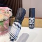 CHANEL's new rose handle three fold automatic folding umbrella uses Taiwan imported UV