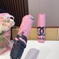 CHANEL's new rose handle three fold automatic folding umbrella uses Taiwan imported UV_299