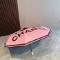 CHANEL's new rose handle three fold automatic folding umbrella uses Taiwan imported UV_299