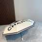 CHANEL's new rose handle three fold automatic folding umbrella uses Taiwan imported UV_300