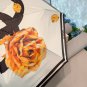CHANEL's new rose handle with large logo, camellia triple fold automatic folding umbrel
