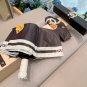 CHANEL's new rose handle with large logo, camellia triple fold automatic folding umbrel_3908
