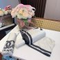 CHANEL's new rose handle with large logo, camellia triple fold automatic folding umbrel_3912