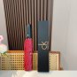 CK New Dark Pattern Letter Triple Fold Hand Folding Sunny Umbrella with Exquisite Craft