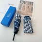 DIOR fold hand folding umbrella with ultra light pocket only 18cm, hot selling fashi_1
