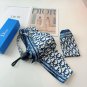 DIOR fold hand folding umbrella with ultra light pocket only 18cm, hot selling fashi_1