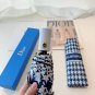 DIOR three fold automatic folding umbrella, fashionable original order, OEM quality, ex_17