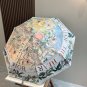 DIOR three fold automatic folding umbrella, fashionable original order, OEM quality, ex_626