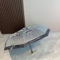 DIOR three fold automatic folding umbrella, fashionable original order, OEM quality, ex_1824