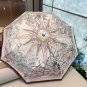 DIOR three fold automatic folding umbrella, fashionable original order, OEM quality, ex_2251