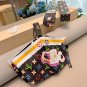 LOUIS VUITTON 2025 new classic letter three fold automatic folding umbrella with new co