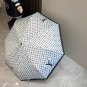 LOUIS VUITTON Triple Fold Automatic Folding Sunny Umbrella with New Coating Technology_345