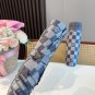 LOUIS VUITTON Triple Fold Automatic Folding Sunny Umbrella with New Coating Technology_349