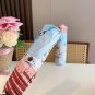 LOUIS VUITTON Triple Fold Automatic Folding Sunny Umbrella with New Coating Technology_2284