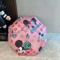 LV new three fold automatic folding umbrella with new coating technology ha_1852