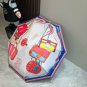LV new three fold automatic folding umbrella with new coating technology, f