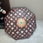 LV new three fold automatic folding umbrella with new coating technology, f_12