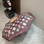 LV new three fold automatic folding umbrella with new coating technology, f_12