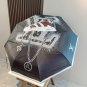 LV new three fold automatic folding umbrella with new coating technology, f_18