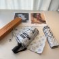 LV new three fold automatic folding umbrella with new coating technology, f_33