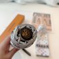 LV new three fold automatic folding umbrella with new coating technology, f_42