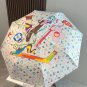 LV new three fold automatic folding umbrella with new coating technology, f_51