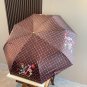 LV new three fold automatic folding umbrella with new coating technology, f_55