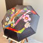 LV new three fold automatic folding umbrella with new coating technology, f_59
