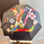 LV new three fold automatic folding umbrella with new coating technology, f_59