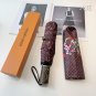LV new three fold automatic folding umbrella with new coating technology, f_60