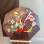 LV new three fold automatic folding umbrella with new coating technology, f_60