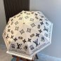 LV new three fold automatic folding umbrella with new coating technology, f_70