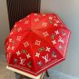LV new three fold automatic folding umbrella with new coating technology, f_72