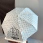 LV new three fold automatic folding umbrella with new coating technology, f_663