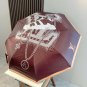 LV new three fold automatic folding umbrella with new coating technology, f_674