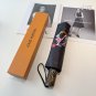 LV new three fold automatic folding umbrella with new coating technology, f_680