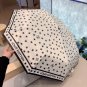 LV new three fold automatic folding umbrella with new coating technology, f_689