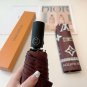 LV new three fold automatic folding umbrella with new coating technology, f_694