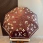 LV new three fold automatic folding umbrella with new coating technology, f_694
