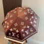 LV new three fold automatic folding umbrella with new coating technology, f_694