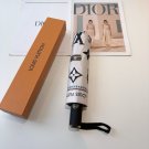 LV new three fold automatic folding umbrella with new coating technology, f_697