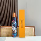 LV new three fold automatic folding umbrella with new coating technology, f_711