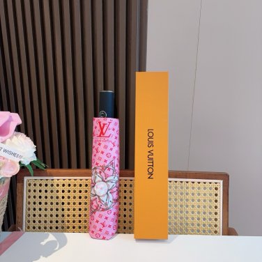 LV new three fold automatic folding umbrella with new coating technology, f_1832