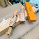 LV new three fold automatic folding umbrella with new coating technology, f_1836